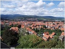 Blick über das Stadtzentrum